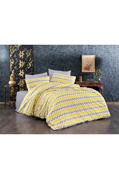 Kolay Ütülenir Desenli Nevresim Seti ürün görseli