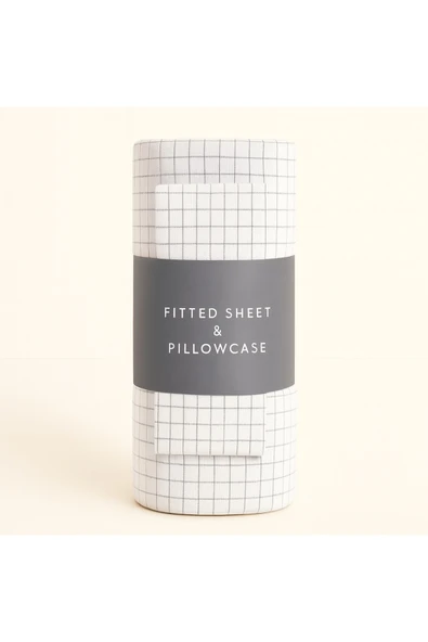 Desenli Çift Kişilik 160 X 200 Lastikli Çarşaf ve 2 Adet Yastık Kılıfı - Resim 2