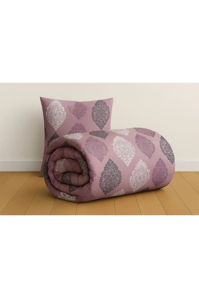 Battal Boy Desenli Lastikli Çarşaf Seti 180x200 Cm + 2 Adet Yastık Kılıfı 50x70 - Resim 2