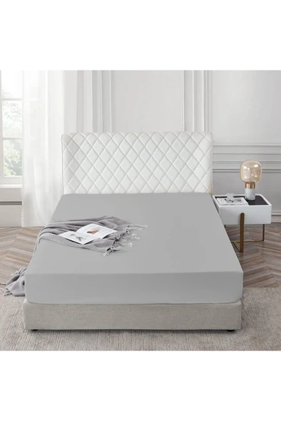 Lastikli %100 Pamuk Penye Çarşaf 140x200 ürün görseli