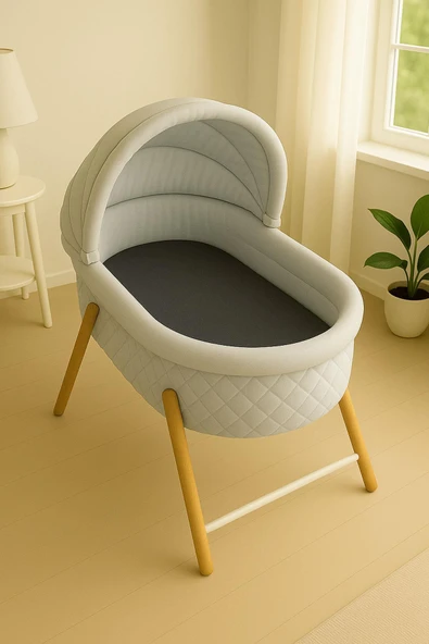 2 Adet Pamuklu ve Lastikli 60 x 120 x 15 cm Penye Bebek Çarşaf - Resim 3