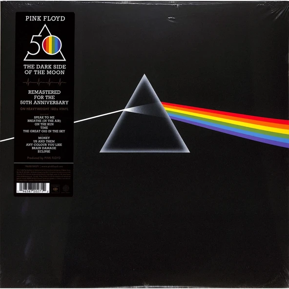 Pink Floyd Dark Side of the Moon (50th Anniversary Edition - Remastered) - Plak - Resim 2