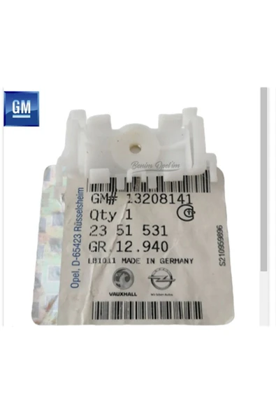 Corsa D Tavan Oluk Çıta Klipsi ürün görseli