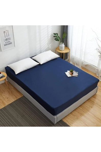 Çift Kişilik %100 Pamuk Lastikli Havlu Çarşaf ürün görseli