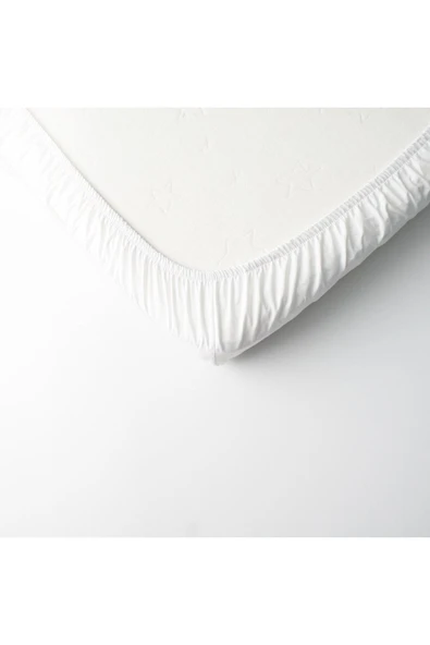 Evve Lastikli Çarşaf %100 Penye - Resim 2