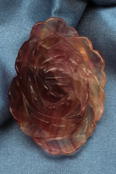 Pembe Kuvars Doğal Taş Şekilli Ham Parça - 114 Gr.