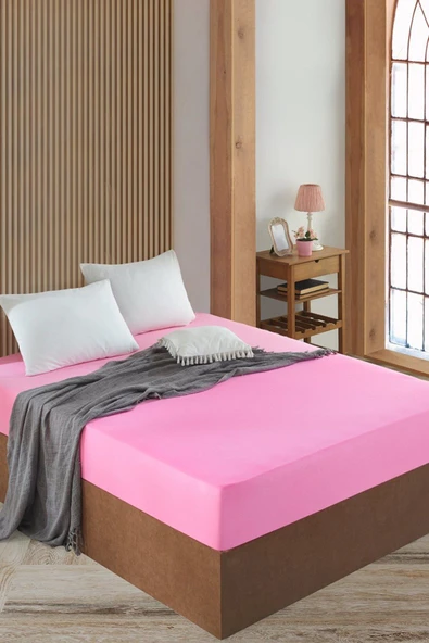 140 x 200 Yataklar İçin Çift Kişilik Lastikli Ranforce Dokuma Kumaş Çarşaf ürün görseli