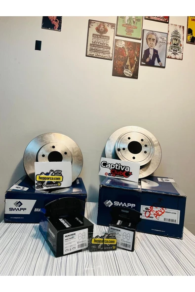 Chevrolet Captiva ÖN ARKA DİSK BALATA TAKIMI ürün görseli