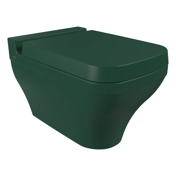 Bocchi Scala Asma Klozet Mat Yeşil Kapak Dahil 1080-027-0128 ürün görseli