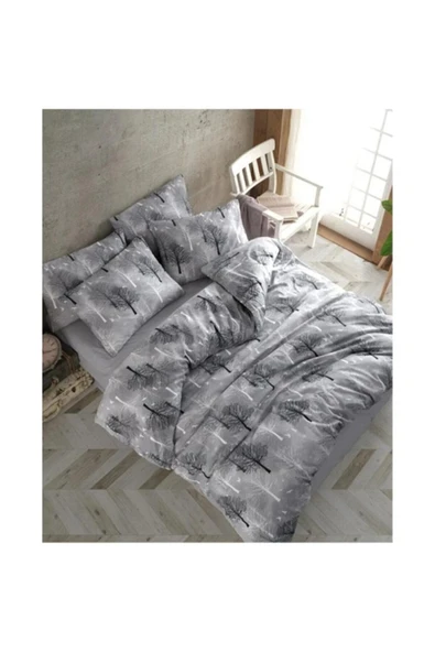 120 x 200 Yatak İçin Çarşafı Lastikli Pamuklu Nevresim Takımı ürün görseli