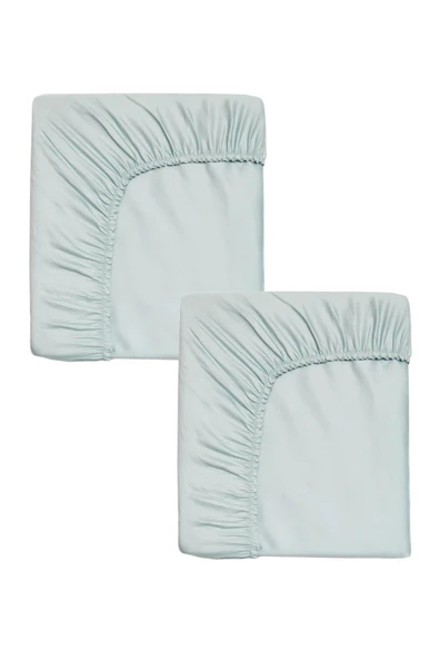 2 Adet Pamuklu Ve Lastikli 60 X 120 X 15 Cm Penye Bebek Çarşaf ürün görseli