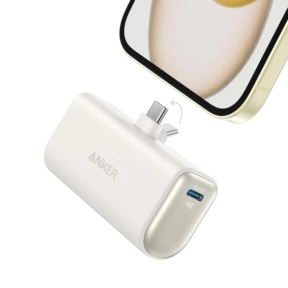 Anker Nano 5000mh Powerbank Beyaz - A1653 ürün görseli