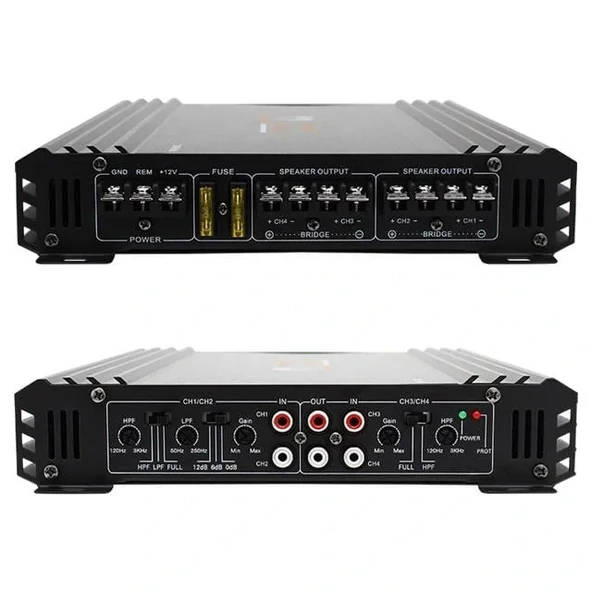 Magicvoice Mg-3500 4 Kanal Max 3000 Watt Oto Anfi - 2