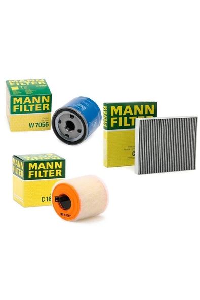 Opel Astra K 1.0 / 1.4 Benzinli Periyodik Bakım Filtre Seti Mann Marka ürün görseli