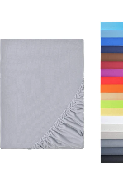 Organik %100 Pamuk Lastikli Bebek Çarşafı Geniş Ölçü Aralığı ürün görseli