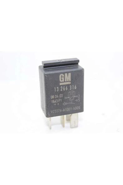 Opel Astra F -  G - H  Role Sinyal  20 AMP 5 Pinli Siyah  Corsa C - Corsa D -  Vectra B - C ürün görseli