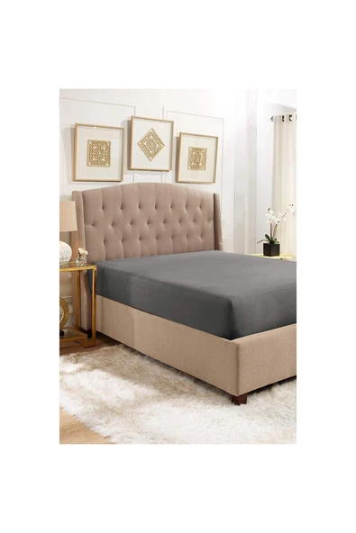 Lastiksiz Çift Kişilik Düz Renk Çarşaf 220x240 Cm ürün görseli 1