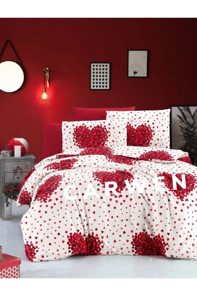 Tek Kişilik Ranforce Pamuk Kumaş Lastikli Çarşaf Seti - Resim 3