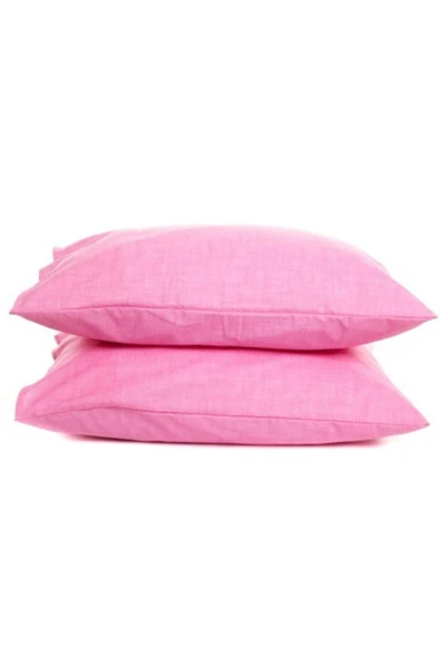 Mer-tim 2'li 50x70 Ranforce Pembe Yastık Kılıfı - Resim 2