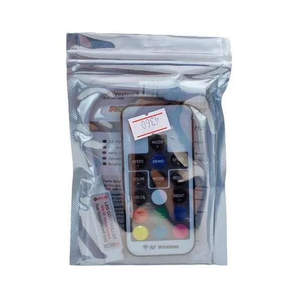 Powermaster 12 Volt Rf Küçük Modüllü Uzak Mesafe Algılamalı Led Kontrol Cihazı - Resim 3