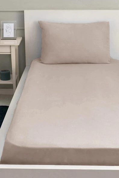 Lastikli Pamuklu Ranforce Kumaş Çarşaf Ve Yastık Kılıfı ürün görseli 1