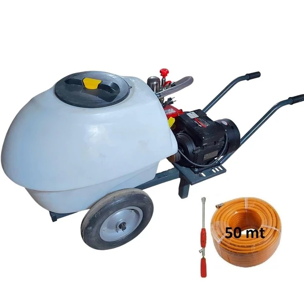 Gardenpro GP60E Büyük Pompa Elektrikli İlaçlama Makinası 60 Lt + 50 Mt Hortum