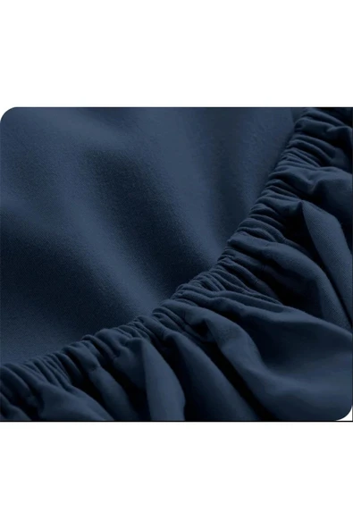 Tek Kişilik Penye Lastikli Çarşaf %100 Pamuk - Resim 2