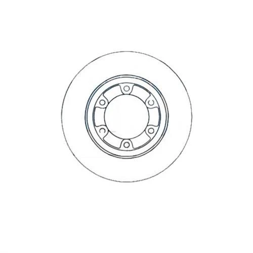 AUTO FD22135 ÖN FREN AYNASI MAZDA PICK-UP B 2500 87-93 -PICK-UP E 2600 87> 272x22x6DLxHAVALI UC8633251-UC8633251X ürün görseli 1