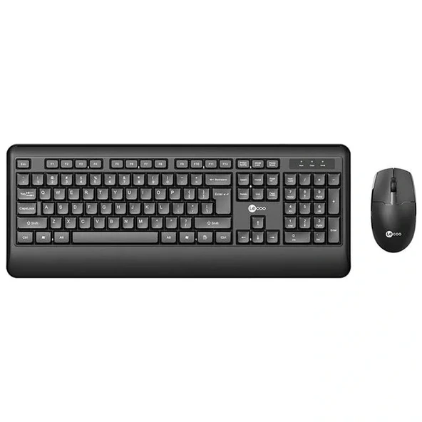 Lenovo Lecoo Kw202 Kablosuz Q Klavye - Mouse Set Siyah