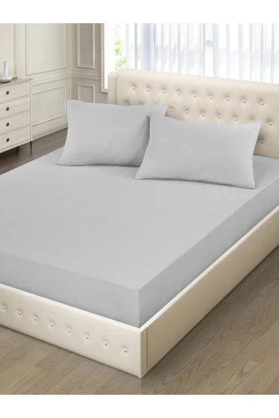 Lastiksiz Çift Kişilik Çarşaf Takımı 220x240 Çarşaf + 2 Yastık Kılıfı ürün görseli 1