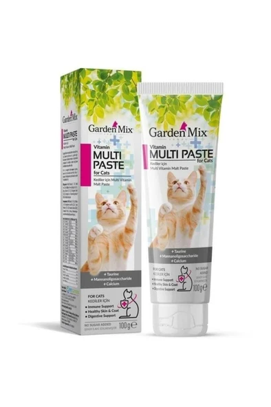 Gardenmix Garden Mix Kedi Multivitamin Macun 100 Gram ürün görseli 1