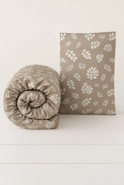 Tek Kişilik Desenli Lastikli Çarşaf Seti 100x200 Cm + 1 Yastık Kılıfı 50x70 - Resim 2