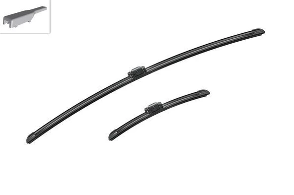 BOSCH 3397014826 SİLECEK SETİ RENAULT CLIO V 19> 700/300 MM AEROTWİN ÖN 288901480R-288902287R-288908334R ürün görseli 1