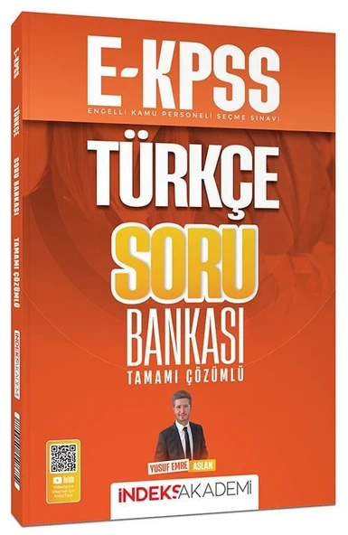 İndeks Akademi 2026 EKPSS Türkçe Soru Bankası Çözümlü - Yusuf Emre Aslan İndeks Akademi Yayınları ürün görseli 1