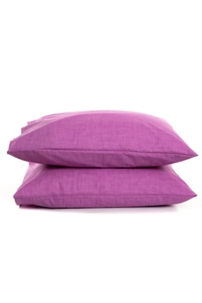 Mer-tim 2'li 50x70 Ranforce Mor Yastık Kılıfı - Resim 2