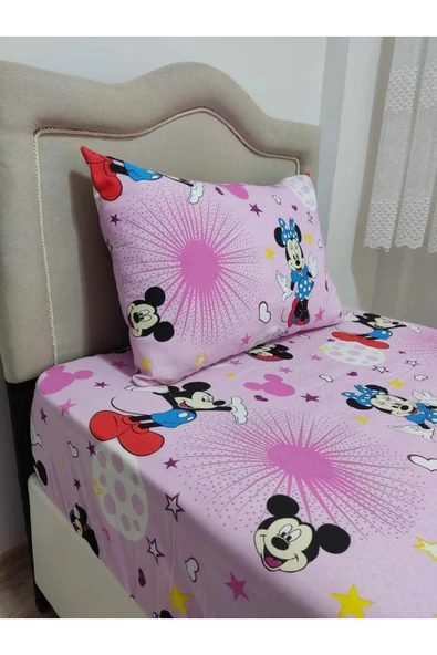 Tek Kişilik Ranforce (kumaş) Lastikli Çarşaf Takımı ürün görseli