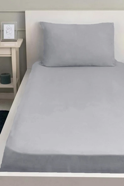 Lastikli Pamuklu Ranforce Kumaş Çarşaf Ve Yastık Kılıfı ürün görseli 1