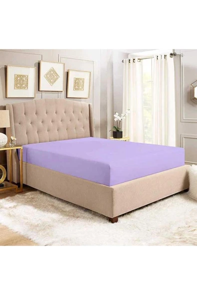 Lastiksiz Çift Kişilik Düz Renk Çarşaf 220x240 Cm ürün görseli