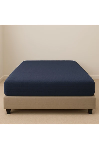 %100 Pamuk Lastikli Havlu Çarşaf Tek Kişilik 100x200 CM+25er cm köşe ve yan yükseklik