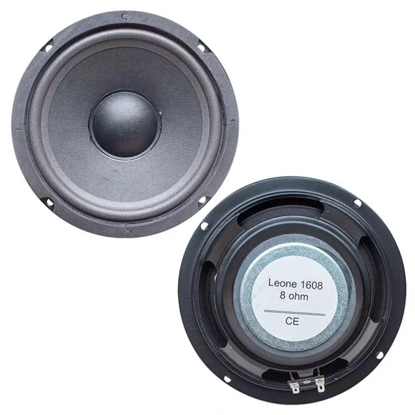 Leone 1608 16 Cm 8 Ohm Tweter'sız Tekli Hoparlör - 2