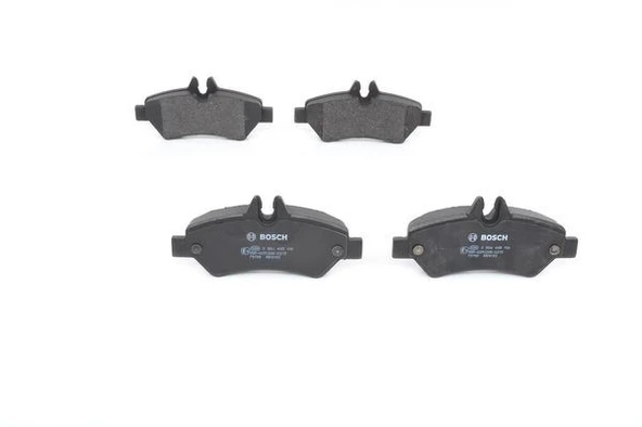 BOSCH 0986495100 FREN BALATASI ARKA MERCEDES SPRINTER B906 06> . VW CRAFTER 30-35-50 TEK TEKER A0044206920-2E0698451 - 1
