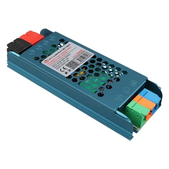 Powermaster Pm-26828 12 Volt 5 Amper 60 Watt Slim Metal Kasa Adaptör 140x50x23mm - 2