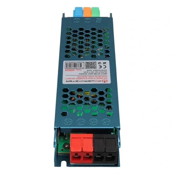 Powermaster Pm-26829 12 Volt 8.5 Amper 100 Watt Slim Metal Kasa Adaptör 180x50x23mm - 3
