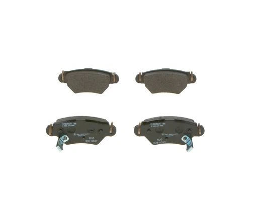 BOSCH 0986495250 ARKA FREN DİSK BALATA ASTRA G 98>05 ZAFIRA A 98>05 CORSA C-COMBO C 03>09 9195147-9198598-1605105-1605037 ürün görseli 1