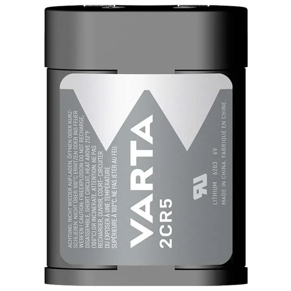 Varta 2CR5 Lityum 6 Volt Fotoğraf Makinesi Pili - 2
