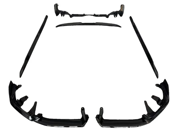 Bmw 5 Serisi 2023+ G60 İçin AERO KIT (PIANO BLACK) - Resim 3