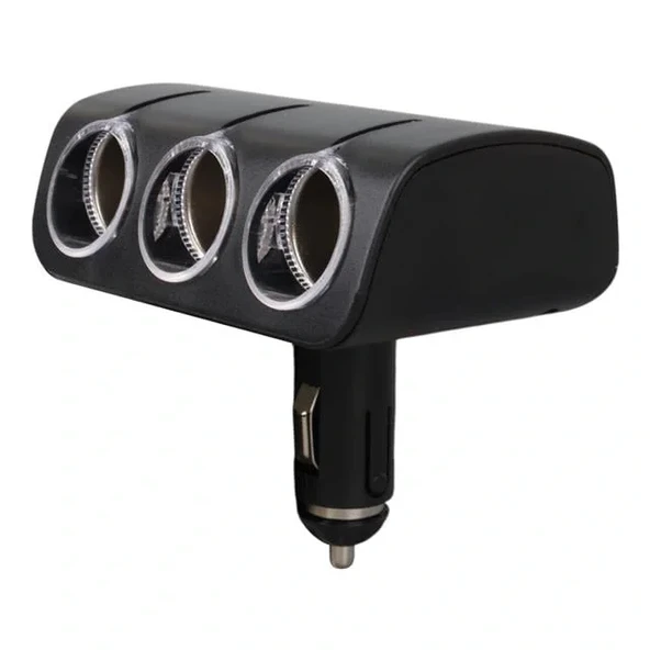 Olesson 1520 12-24v 120w 3'lü Araç Çakmak Çoklayıcı - 3