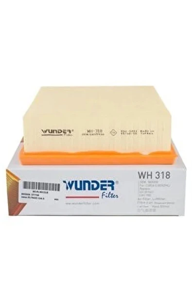 Opel Corsa E 1.2 / 1.4 Benzinli Hava Filtresi Wunder ürün görseli