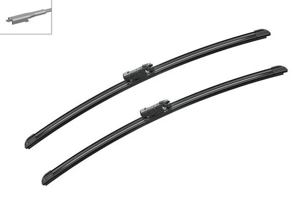 BOSCH 3397118969 SILECEK SUPURGESI TAKIMI 550mm / 550mm MERCEDES W205 S205 R171 R172 A2058202300 - 1