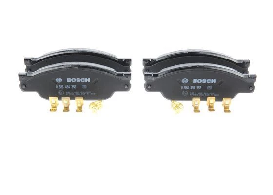 BOSCH 0986494355 ÖN BALATA JAGUAR STYPE 2.5 V6-2.7D 3.0 4.0 4.2 V8 2002 >2007 XJ 2.7D 3.0 3.5 4.2 2003 >2009 U XR837417-C2C20686-XR837417-XW4Z2001 ürün görseli 1